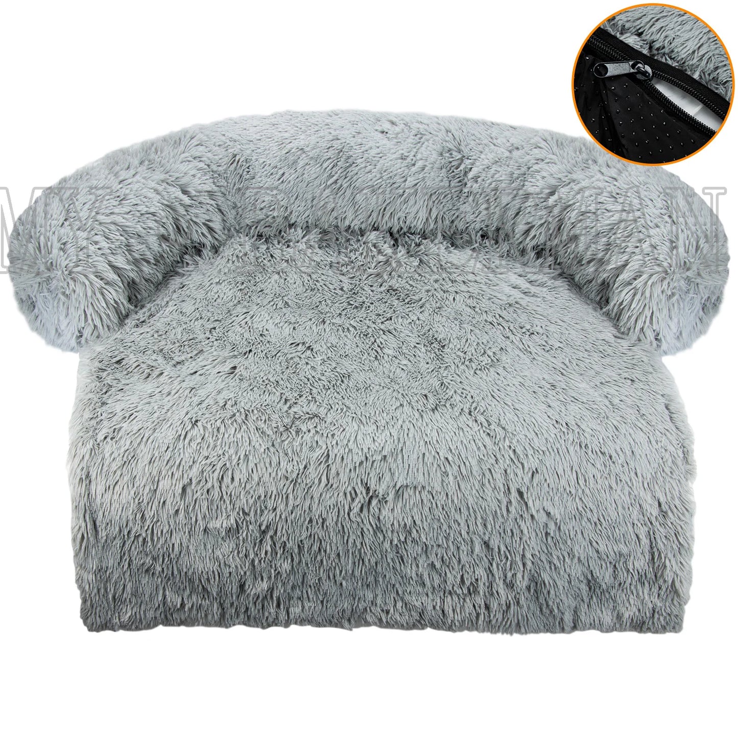 Cozy and Washable Dog Bed Sofa - The Perfect Warm Nest for Large Dogs & Cats!