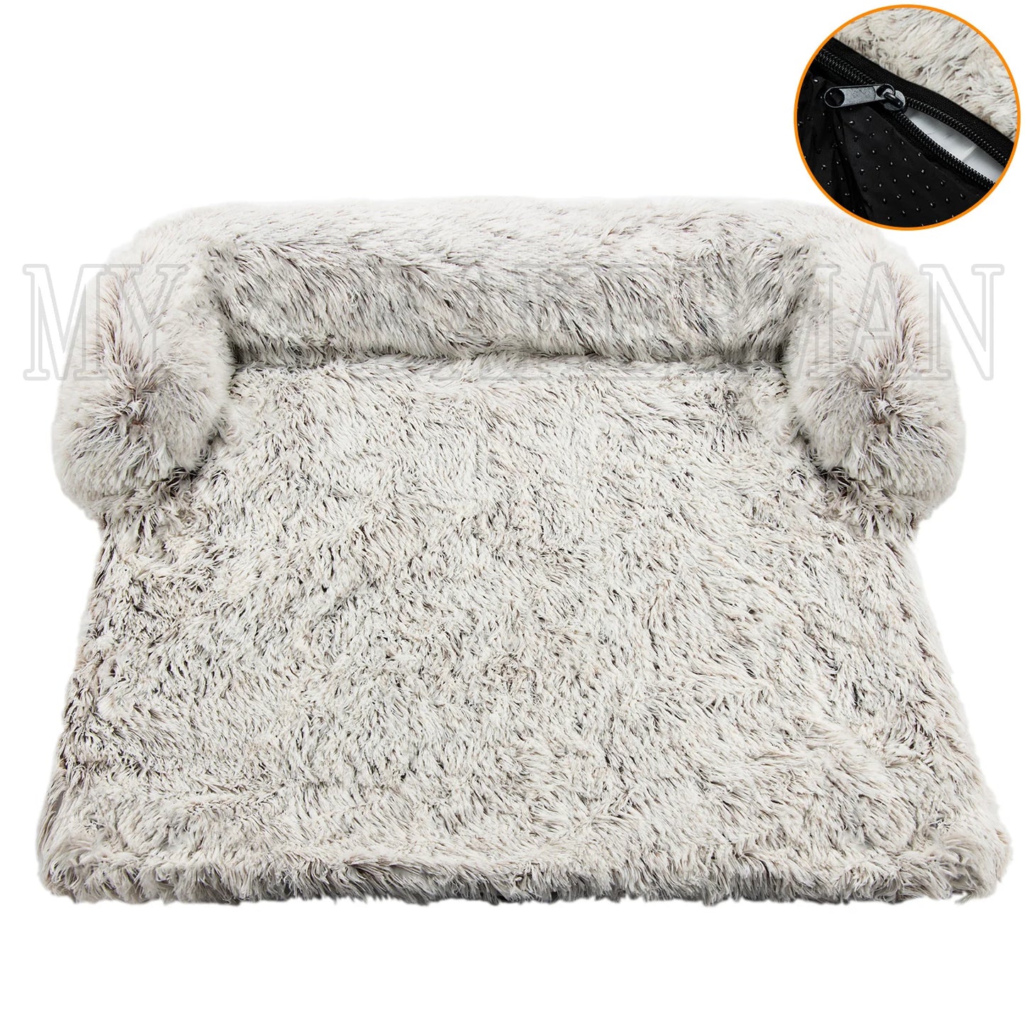 Cozy and Washable Dog Bed Sofa - The Perfect Warm Nest for Large Dogs & Cats!