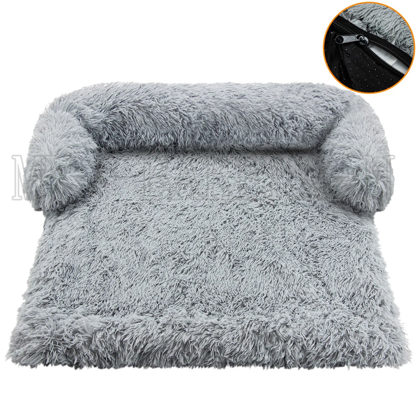 Cozy and Washable Dog Bed Sofa - The Perfect Warm Nest for Large Dogs & Cats!