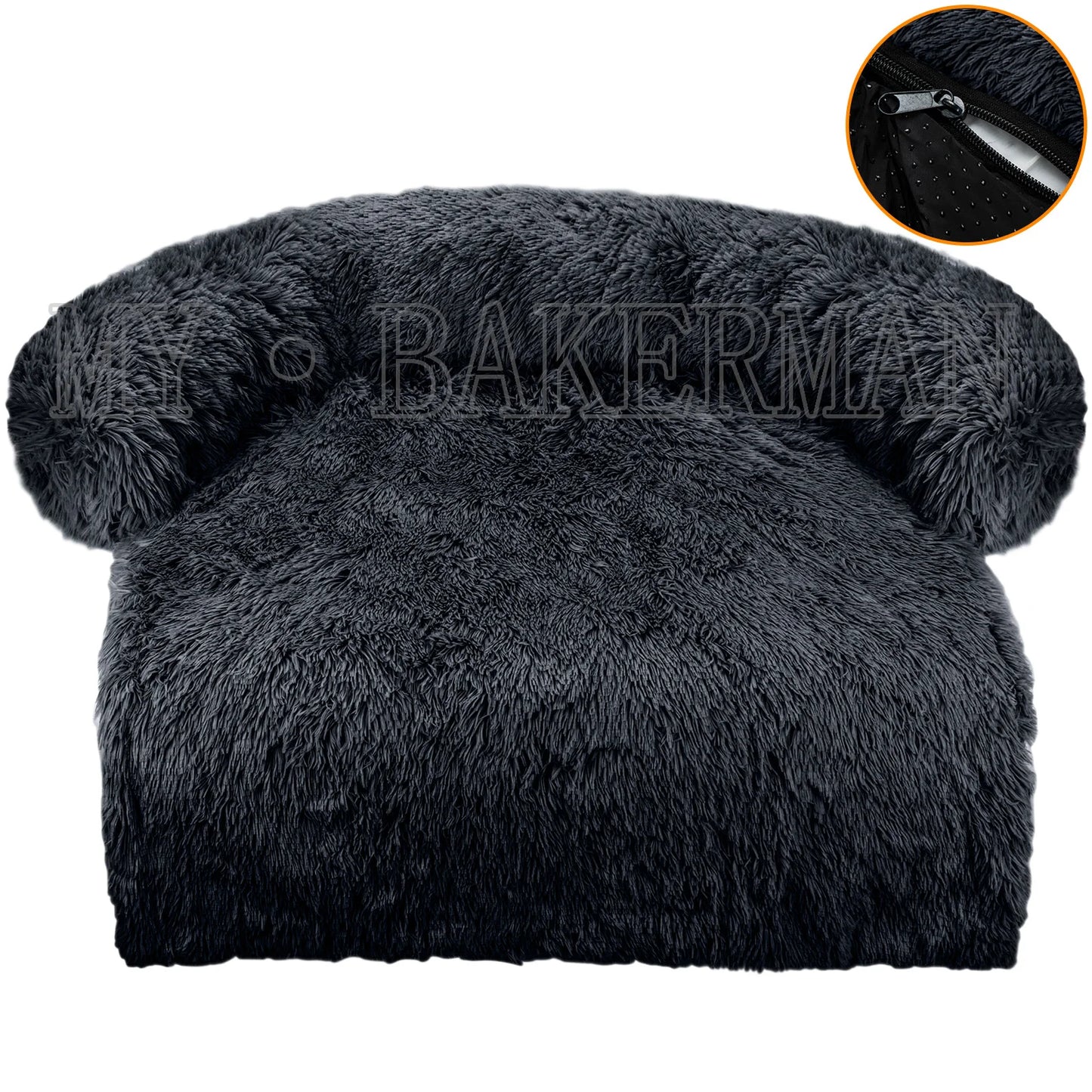 Cozy and Washable Dog Bed Sofa - The Perfect Warm Nest for Large Dogs & Cats!