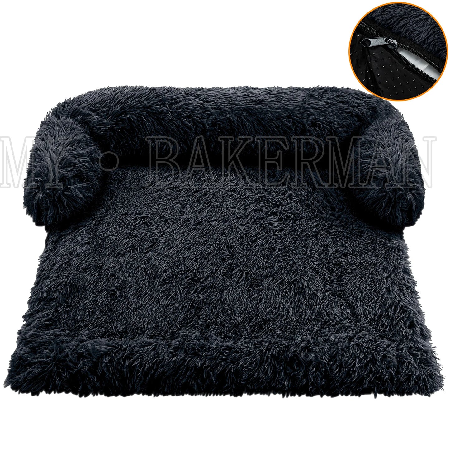 Cozy and Washable Dog Bed Sofa - The Perfect Warm Nest for Large Dogs & Cats!